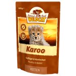 Консервы Wildcat Pouch Karoo kitten для кошек мясо птиц и кролика 100г wcpouchk1x100kitten - изображение