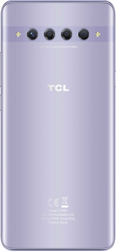 Смартфон TCL 10 Plus 256Gb 6Gb серебристый