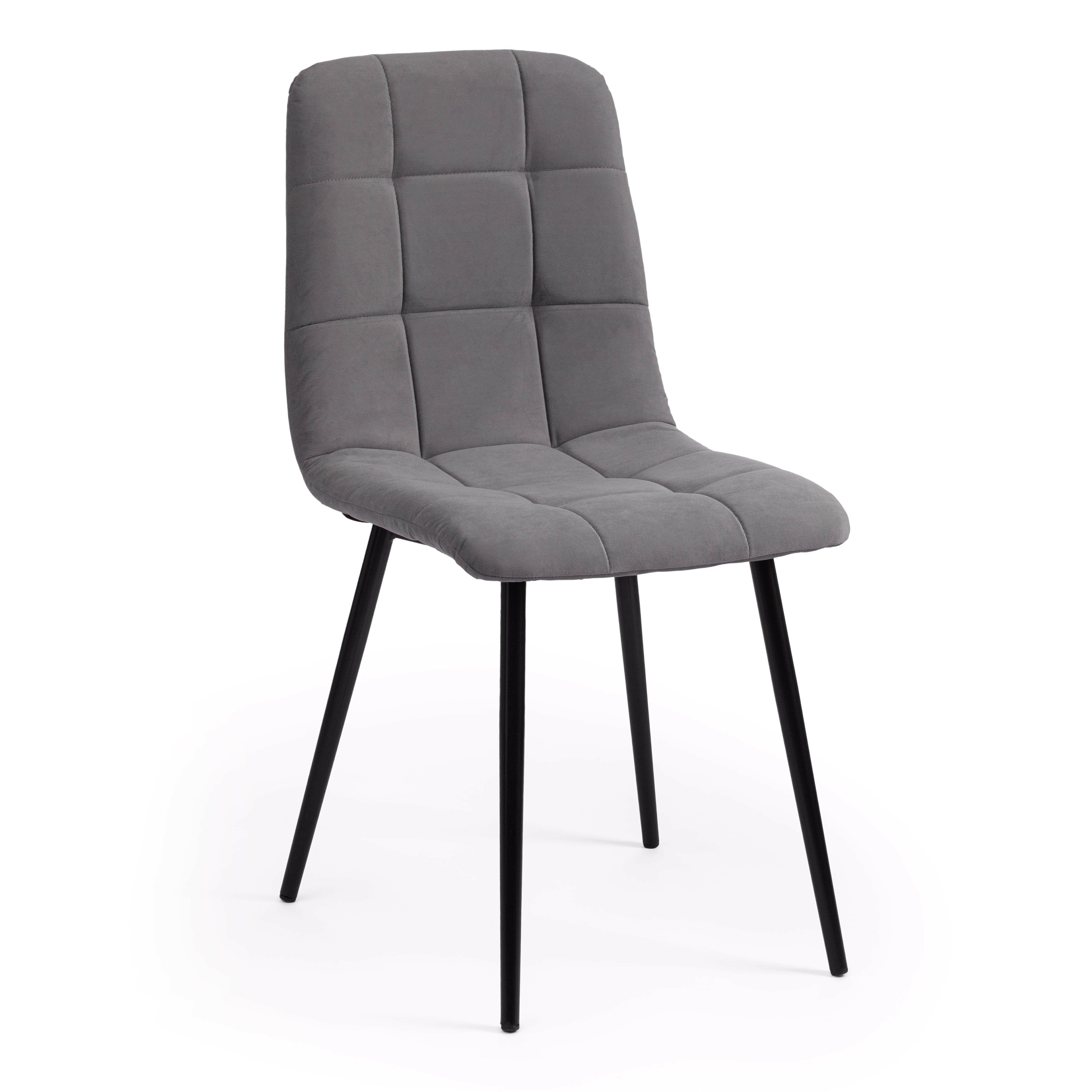 Стул TetChair CHILLY MAX / 1 шт. в упаковке серый 25/черный