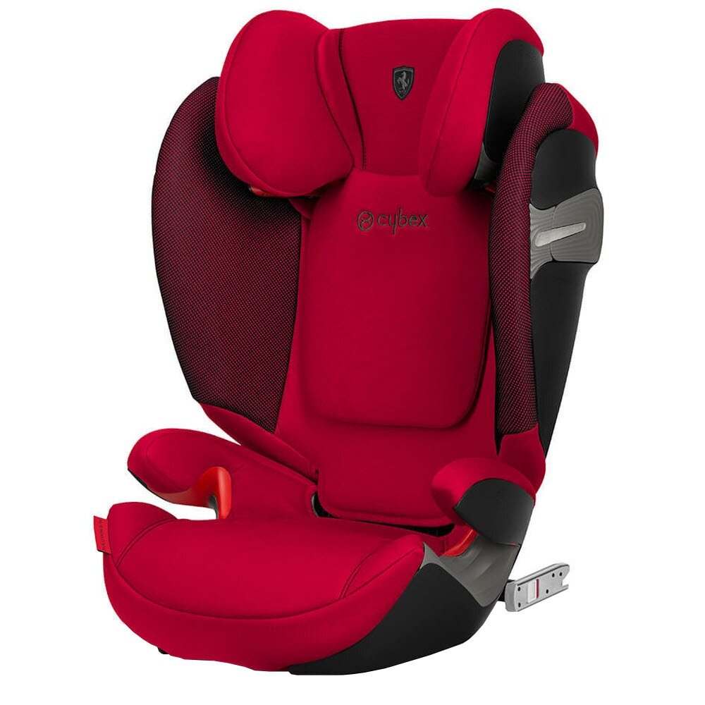 Cybex Solution S-Fix FE Ferrari Racing Red