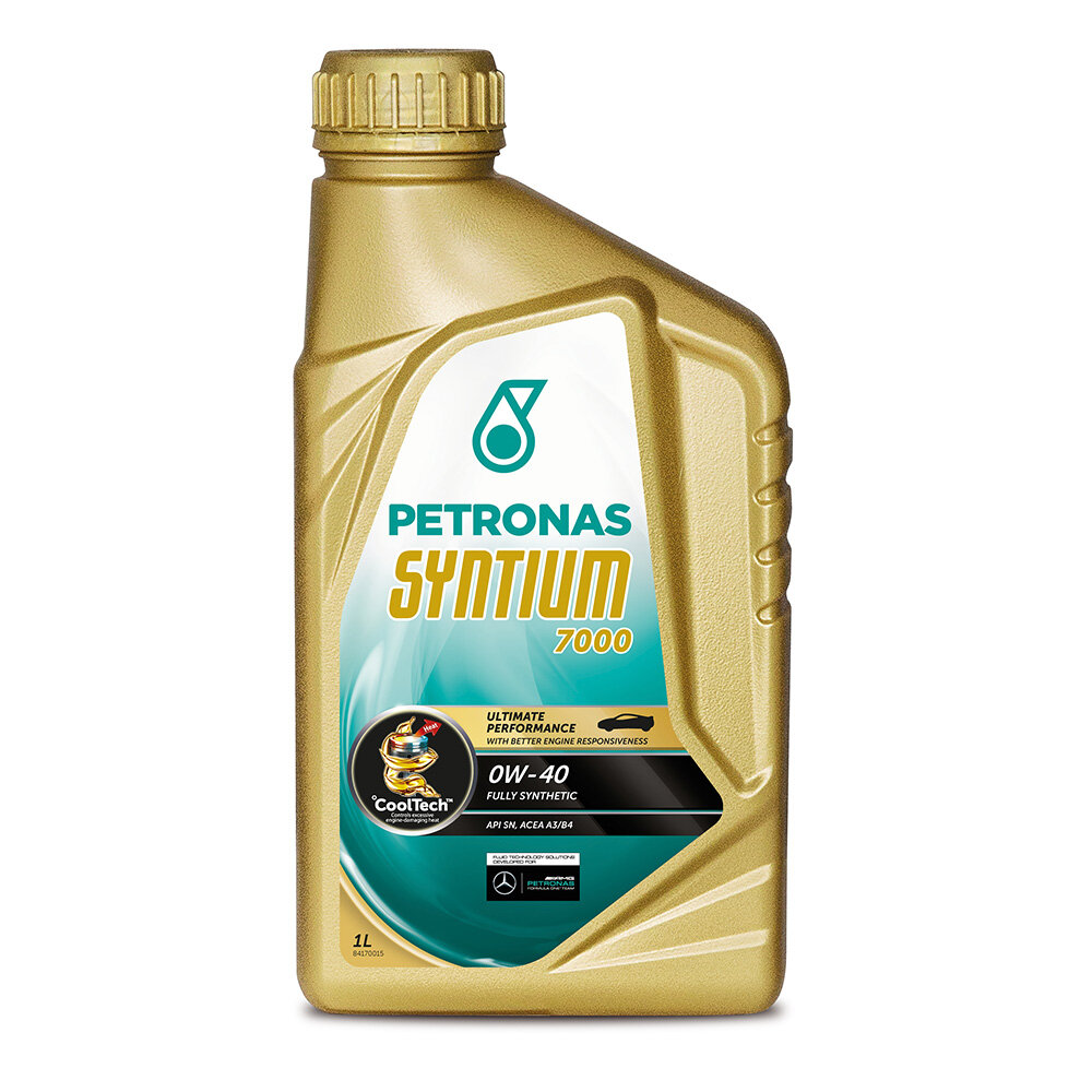 Масло моторное синтетическое Petronas SYNTIUM 7000 0W40, 1л (арт. 18381619) PET-0W40-7000-1L