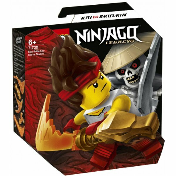 Конструктор Lego Ninjago 71730 Конструктор LEGO Ninjago 71730 Легендарные битвы: Кай против Скелета