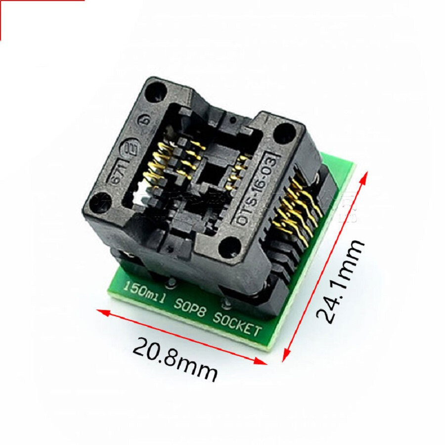 SOP8 (SOIC8) - DIP8 переходник (150)