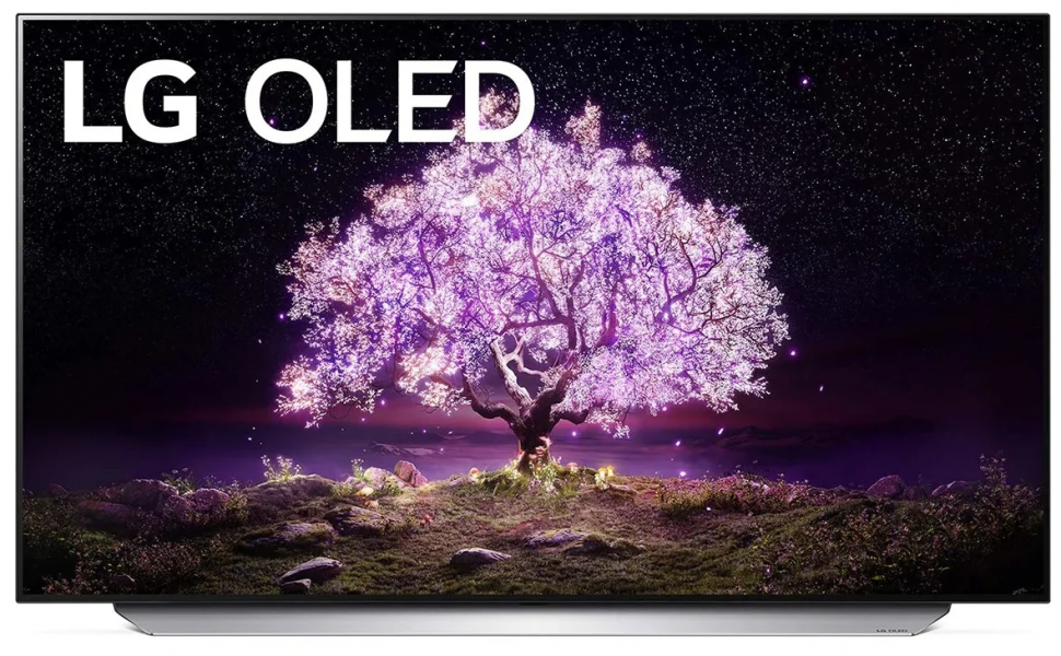 55" Телевизор LG OLED55C1RLA OLED, HDR (2021) RU, ванильный белый