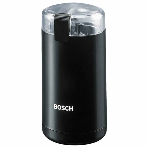 Кофемолка BOSCH MKM6003, комплект 2 шт., мощность 180 Вт, вместимость 75 г, пластик, черная