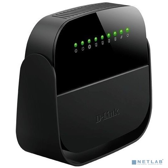 D-LINK Модем D-Link DSL-2640U/R1A Беспроводной маршрутизатор N150 ADSL2+, с поддержкой Ethernet WAN (Annex A)