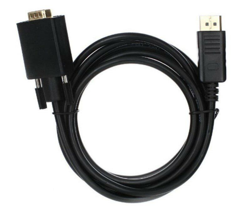 Кабель-переходник DisplayPort --) Vga_m/m 1,8м Vcom (cg607-1.8m)