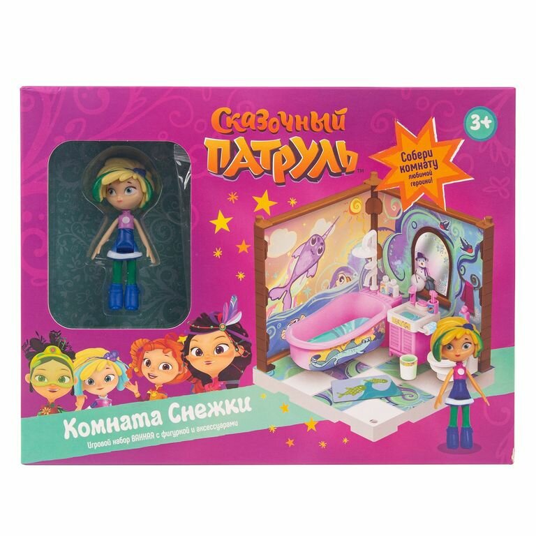 Сказочный патруль игровой набор Ванная Снежки, FPR005