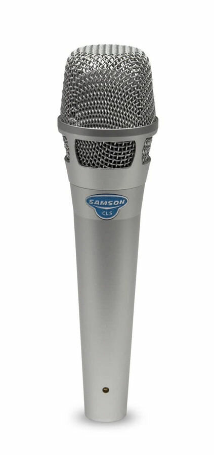 CL5N вокальный конденсаторный микрофон, кардиоида, 20-20000 Гц, макс. SPL 148dB, 50 Ом, цвет корпуса никель, вес 250 грамм, SAMSON