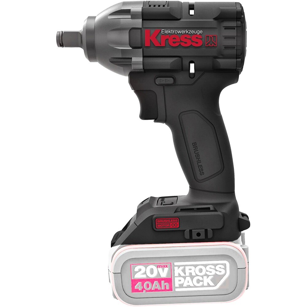 фото Гайковерт KRESS BL KU270.9 20V 180/300 Нм аккумуляторный без АКБ и ЗУ