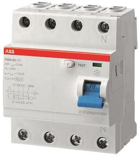 ABB 2CSF204001R3400 Выкл. диф. тока 4мод. F204 AC-40/0,3