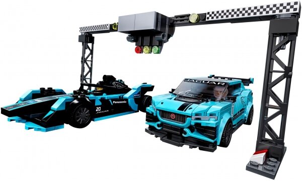 LEGO 76898 - Лего Speed Champions Formula E Panasonic Jaguar Racing GEN2 car Jaguar I-Pace eTrophy