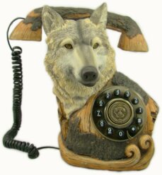 Ретро-телефон "Волк"