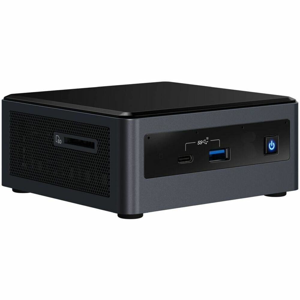 Intel NUC BXNUC10I5FNHN Intel Core i5-10210U VGA Intel UHD Graphics 4xUSB3.1 1x m.2 SSD 1x2.5HDD VESA (без шнура) no codec