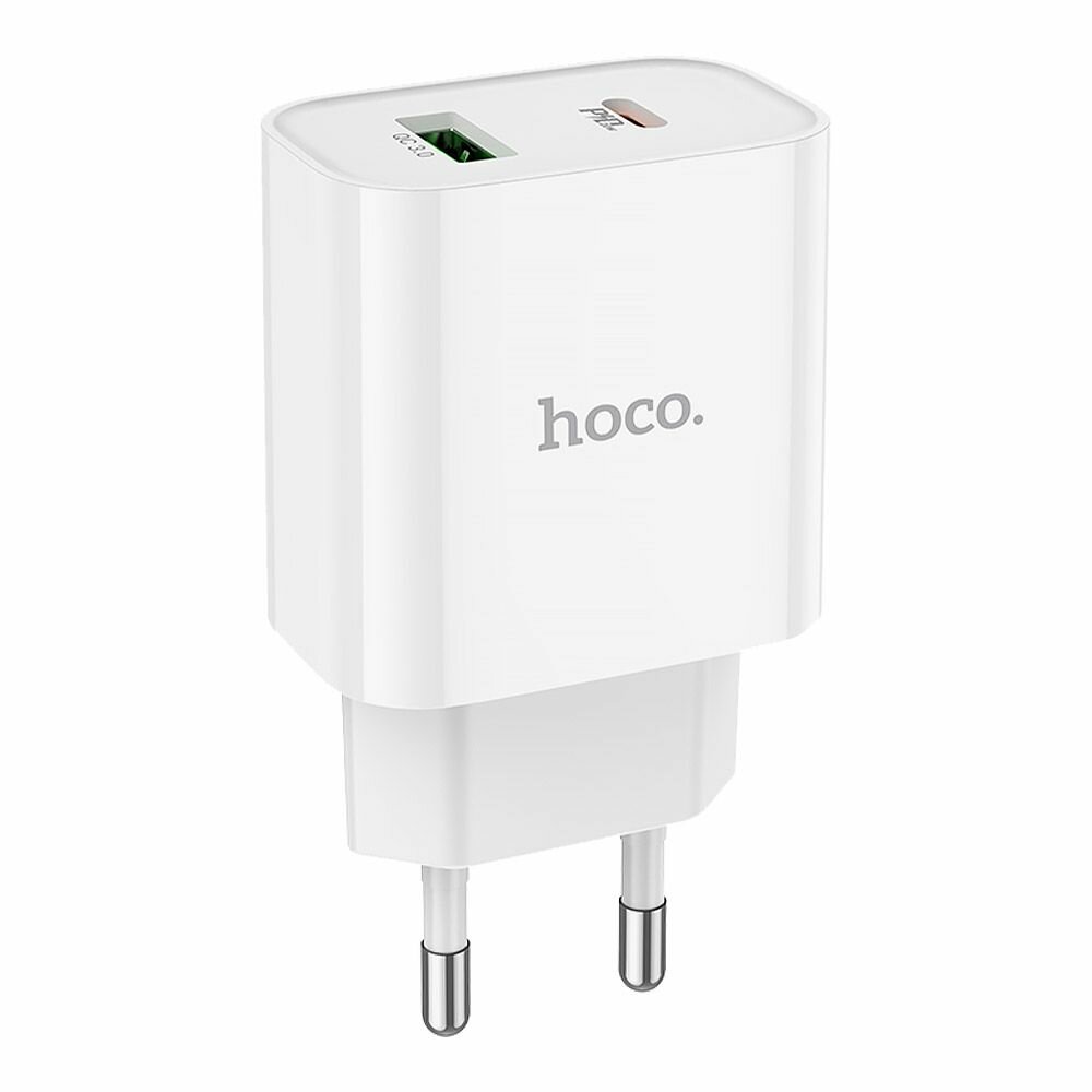 Сетевое зарядное устройство Hoco C80A Rapido, white