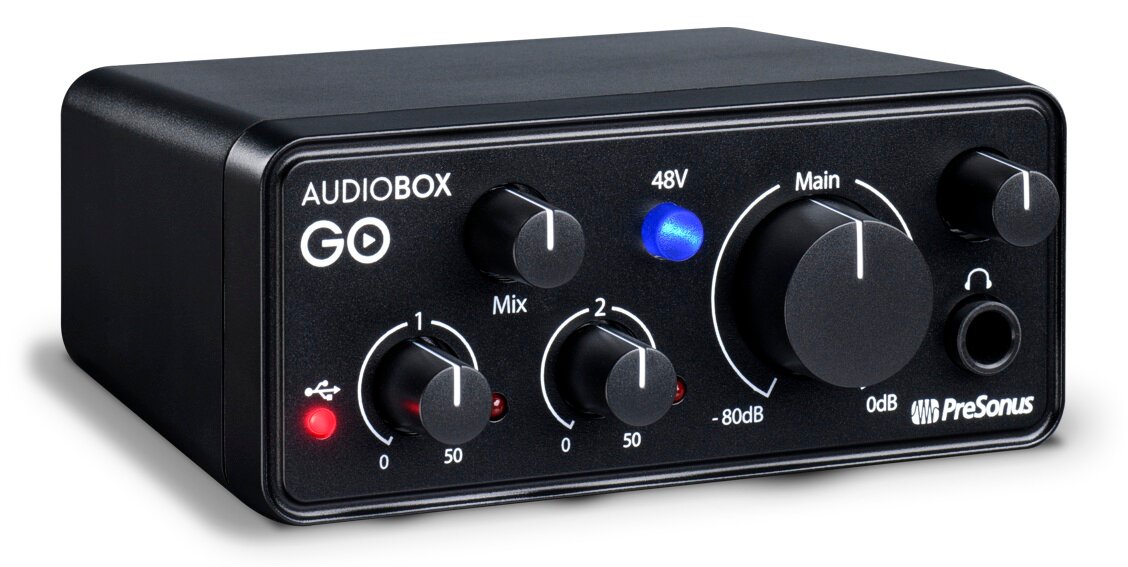 PreSonus AudioBox GO аудио интерфейс