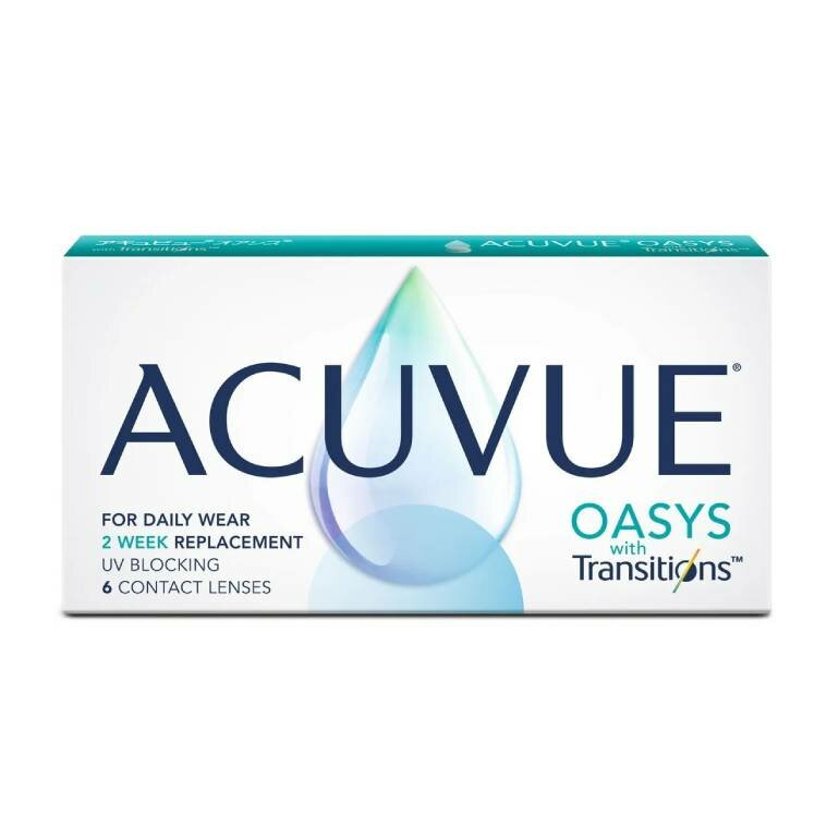   Acuvue Oasys with Transitions , +5.00/8.4/14.0 6.