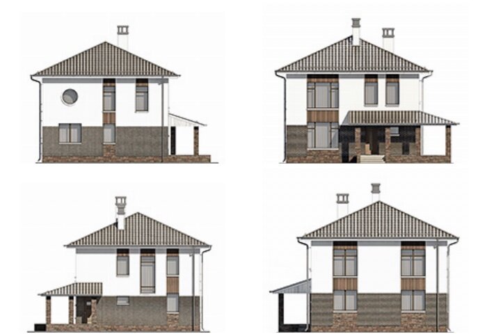 Проект дома Plans-46-18 (143 кв.м, кирпич) - фотография № 2