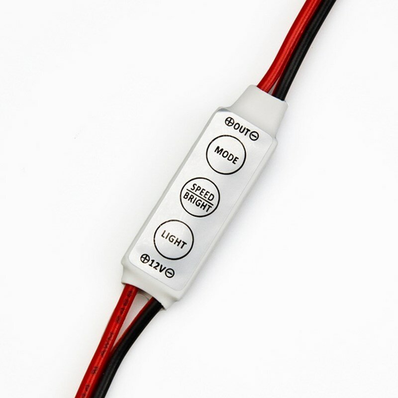 LED мини диммер радио 72/144 W, 3 кнопки,12 V/24 V