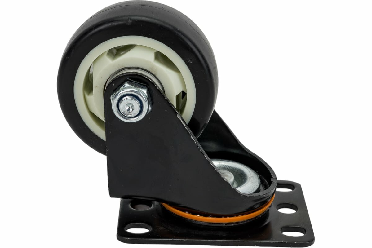 фото MFK-TORG Колесо черн рез поворот 75мм 4053075