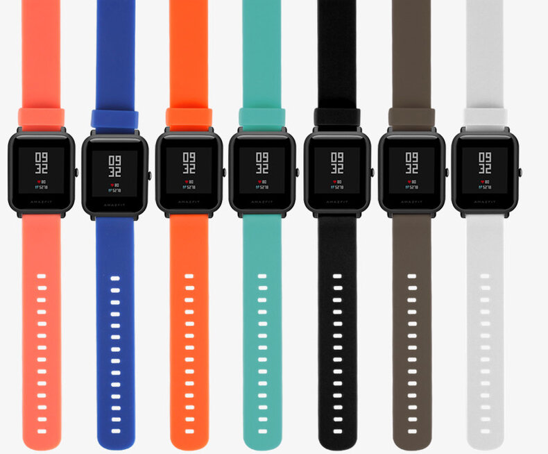 Ремешок спортивный для Samsung Galaxy Watch Active 2, мягкий силиконовый сменный