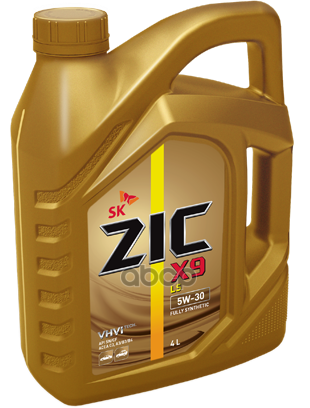 Zic Масло Моторное Zic X9 Ls 5w-30 Синтетическое 4 Л 162200