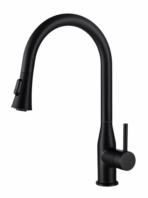 Смеситель для кухни Timo Saona 2336/03FL черный матовый