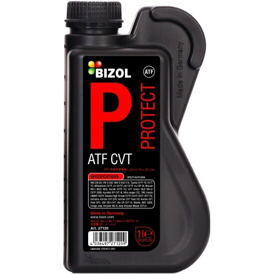 Трансмиссионное масло Bizol Protect ATF CVT синтетическое 1 л