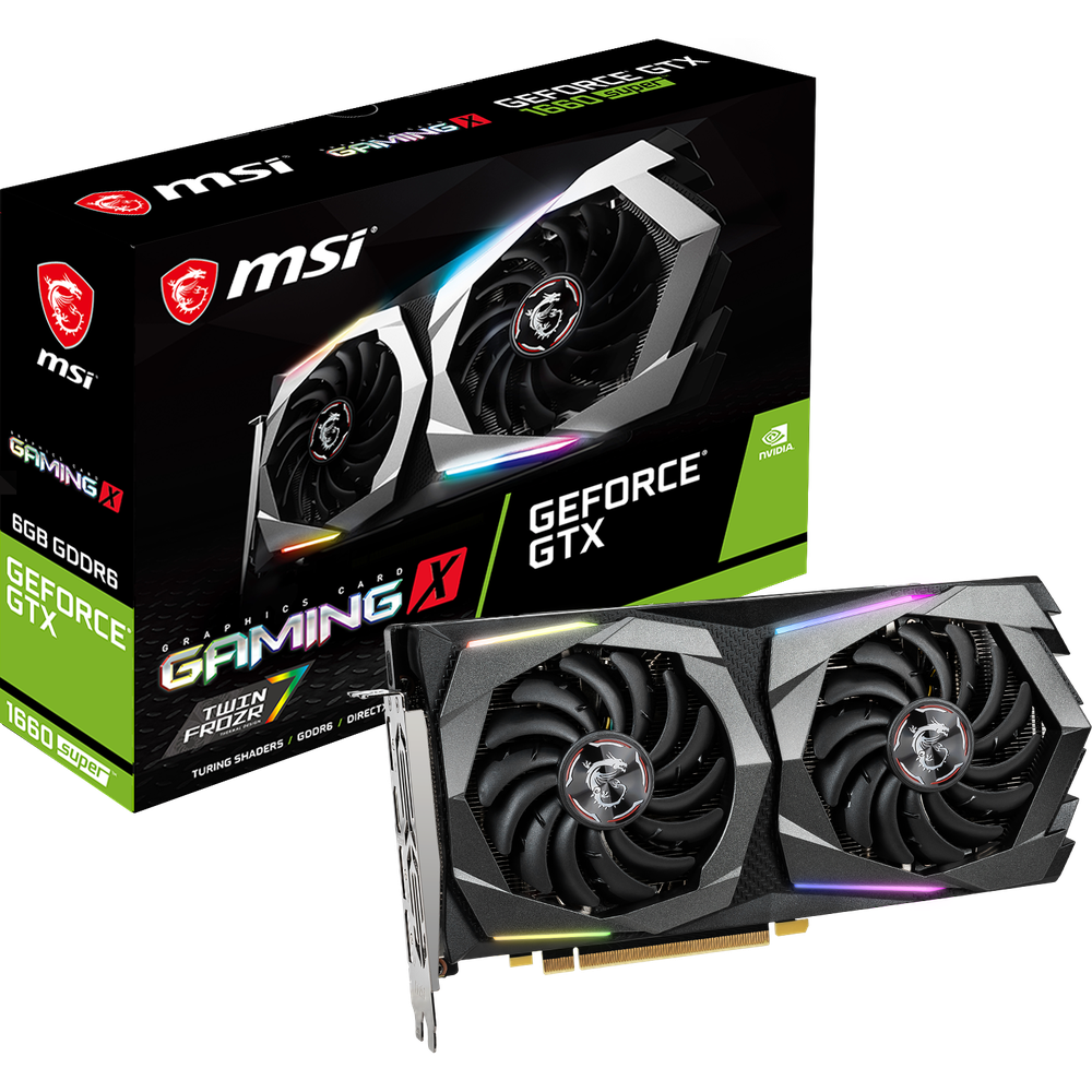 Видеокарта PCI-E MSI GeForce GTX 1660 Super 6144Mb, GTX 1660 Super Gaming X GDDR6 Ret