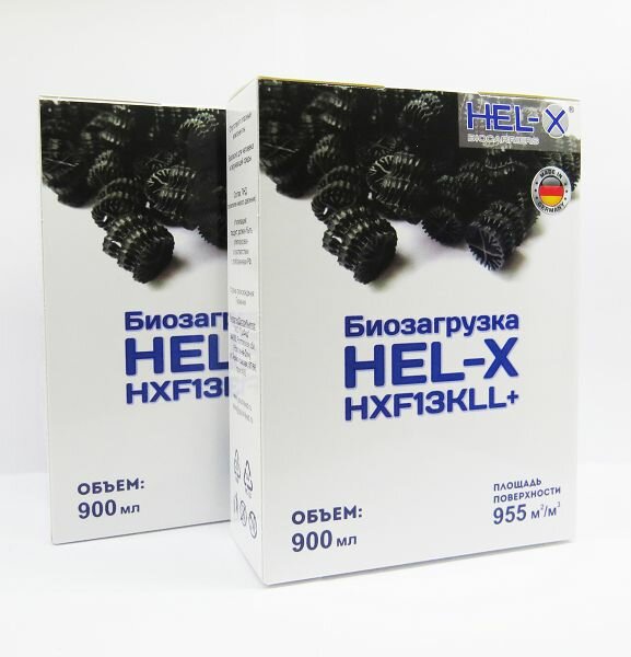 Hel-X Наполнитель Hel-X HXF13KLL+ Площадь биозагрузки ок. 0.86 м2, 0,9 л