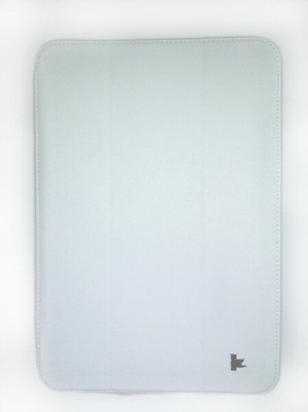 Чехол-каркас для iPad Air и iPad 2018 Koweida Smart Case, кожа, 2 сгиба, цвет белый