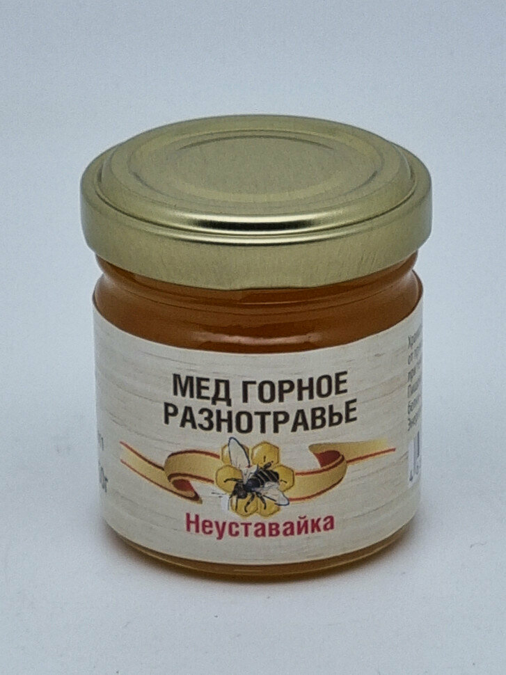 Мед микс разнотравье "Неуставай-ка" 50 гр