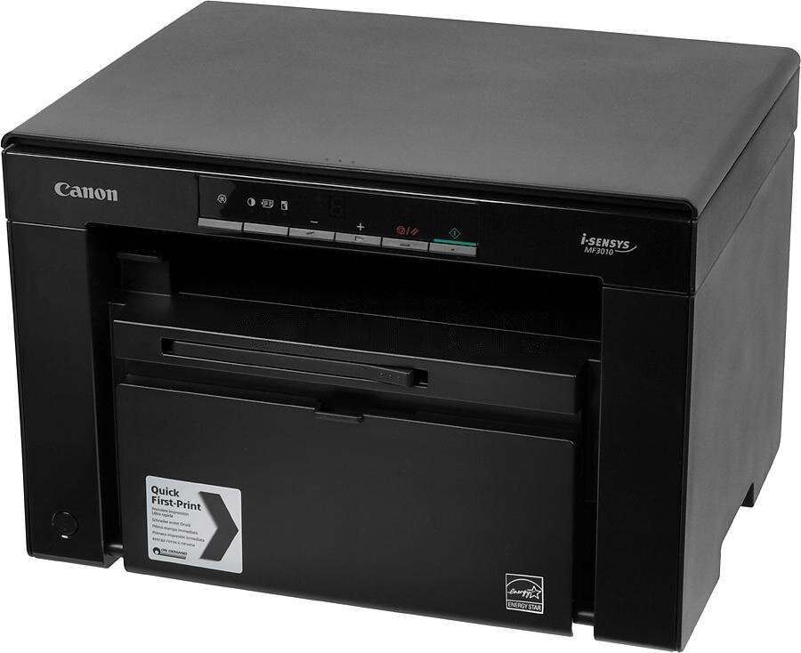 МФУ лазерный Canon i-Sensys MF3010 bundle A4 черный (в комплекте: картридж)