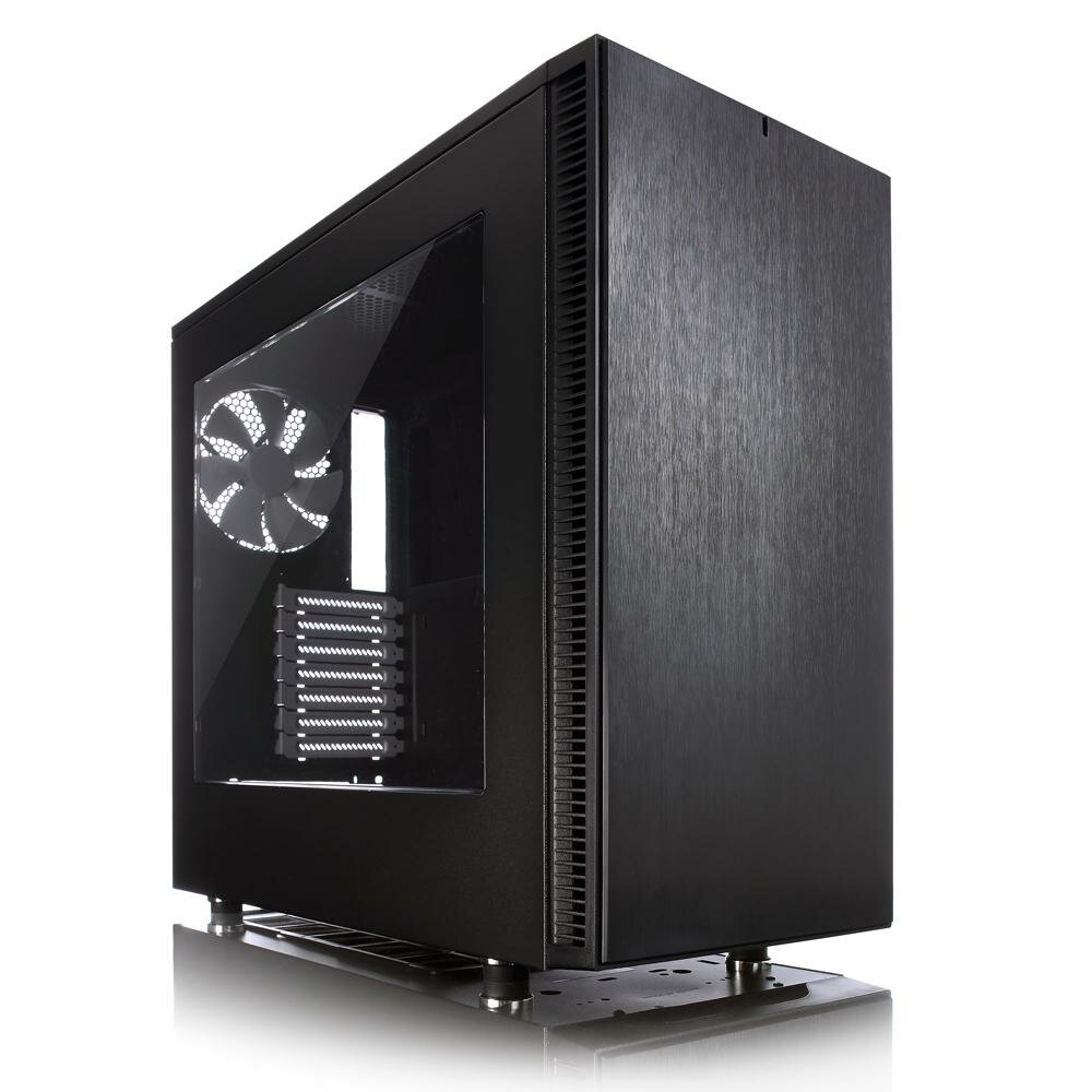 Корпус mini-ITX Fractal Design Define S Window Без БП чёрный