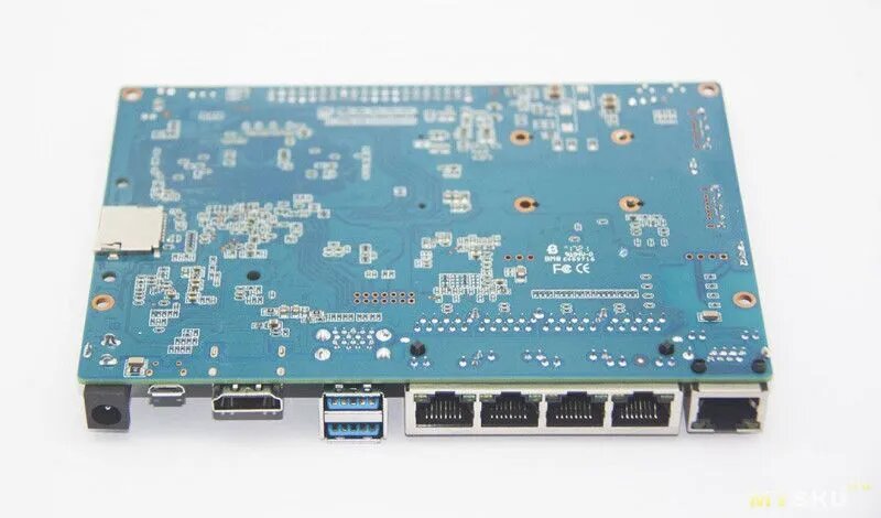Banana Pi BPI R2 Pro LPDDR4 SDRAM + 16GB EMMC Flash Smart Router + блок питания 12В 2А