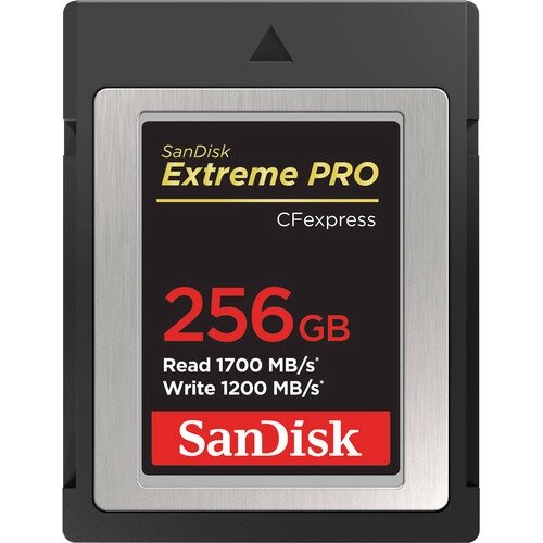 Карта памяти SanDisk Extreme Pro CFexpress Type B 256GB R1700/W1200MB/s (SDCFE-256G-GN4NN)