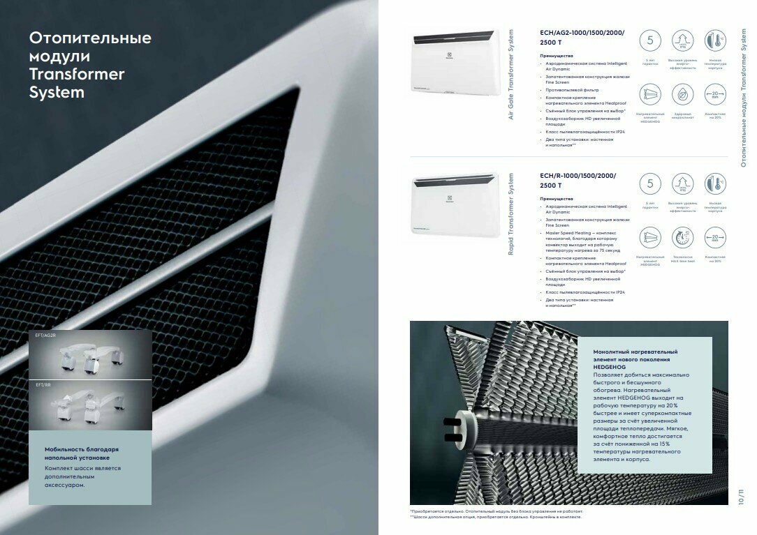 Комплект Electrolux Rapid Transformer с блоком управления и шасси ECH/R-2000-TUI4 (инверторный) - фотография № 8