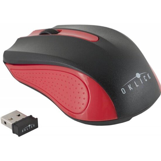 Мышь OKLICK 485MW Black/Red Wireless USB (997828)