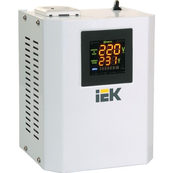 Стабилизатор напряжения IEK Boiler 0.5кВА, IVS24-1-00500