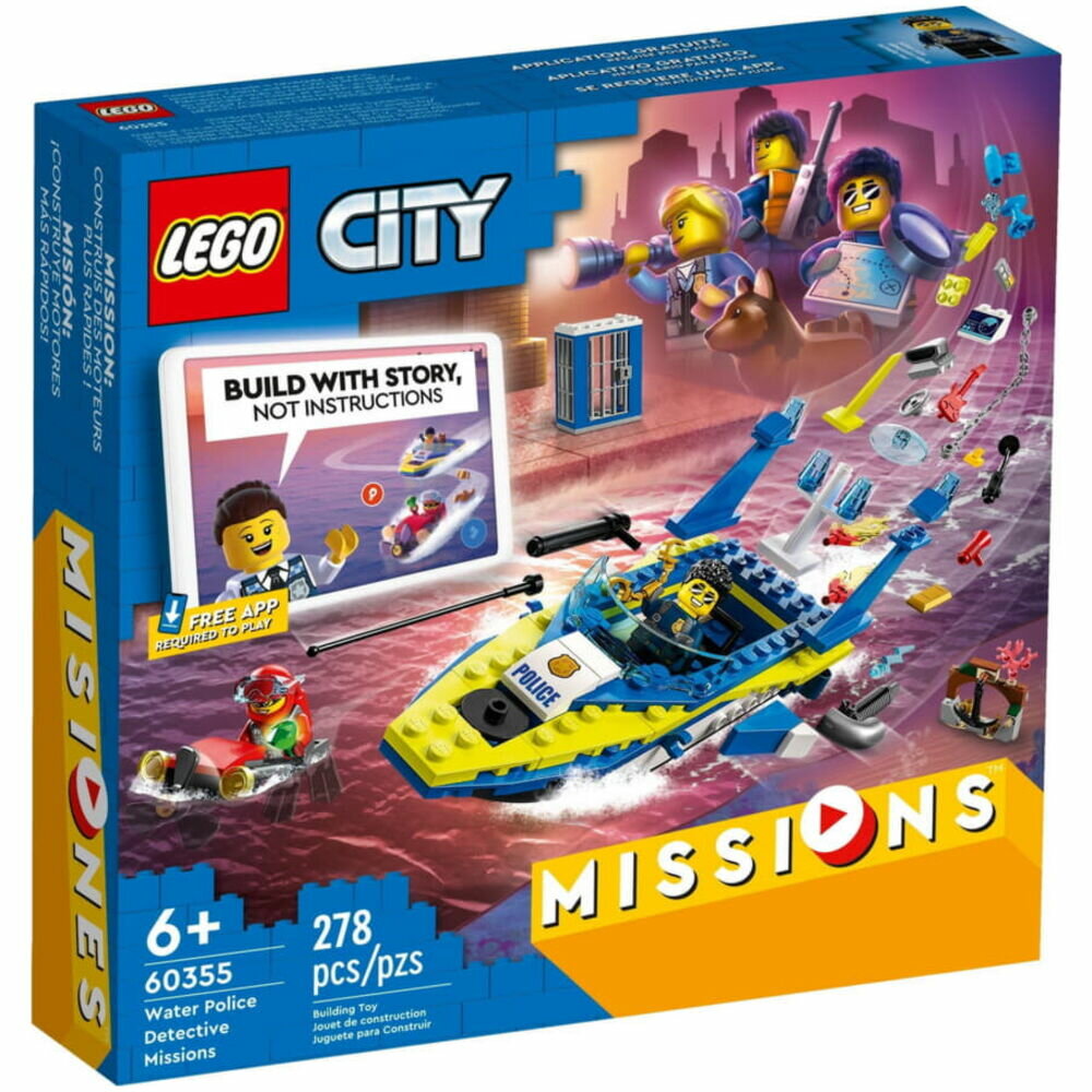 LEGO City "Детективные миссии водной полиции" 60355