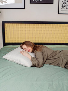 Фото подушка Козий пух 50х70 , подушка для сна Nordic
