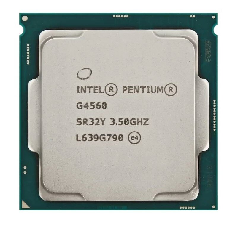 Intel Pentium G4560 OEM (3.5ГГц, 2x256КБ+3МБ, EM64T) LGA 1151(cm8067702867064s r32y)