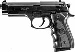 Страйкбольный пистолет Galaxy G.052B Beretta 92 пластиковый, пружинный - изображение