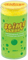 Слайм (лизун) "Clear Slime. Изумрудный город", комплект 8 шт., с ароматом яблока, 250 г, волшебный МИР, S130-35, S300-36