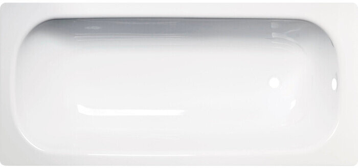 Стальная ванна ВИЗ Tevro 160х70 с ножками, белый лотос (Т-62902 / 4607084495492)
