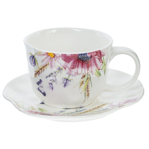 фото Чашка с блюдцем Remeco Collection 250 мл, 15х15х7 см