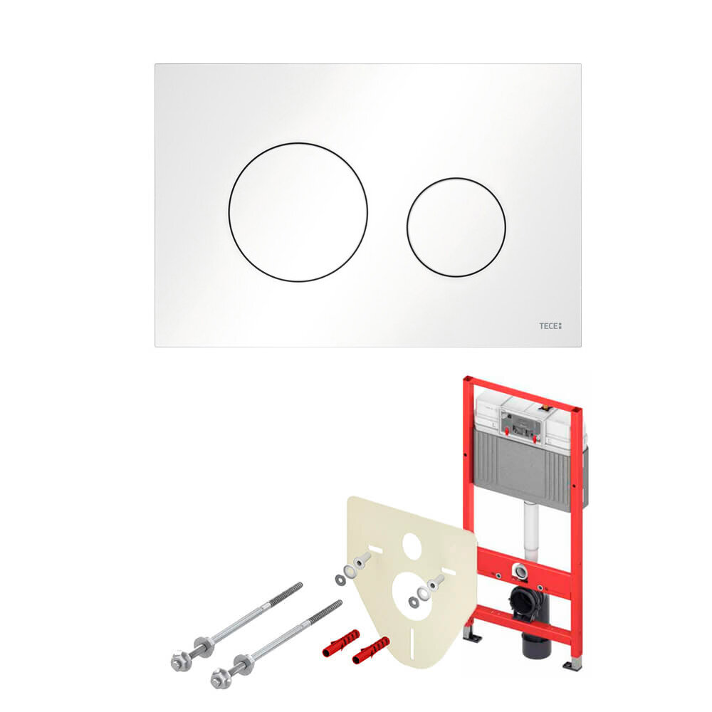 Комплект TECEbase 2.0 для установки подвесного унитаза с панелью смыва TECEloop, K440920