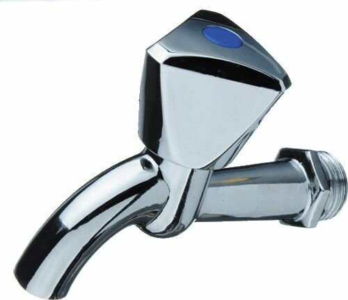 фото Кран вентильный водоразборный дачный TeRma 1/2" хром 25662