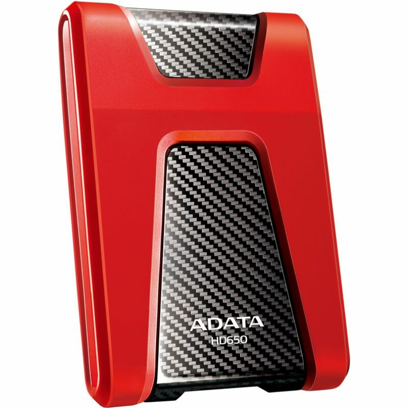 Внешний жесткий диск A-Data 2Tb HD650 красный (AHD650-2TU31-CRD)