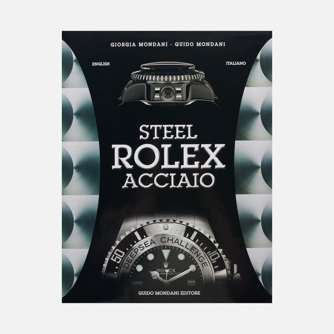 Книга Book Publishers Steel Rolex Acciaio чёрный  Размер ONE SIZE